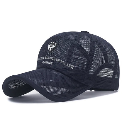 Breathable Baseball Cap For Men & Women Quick-Dry Mesh