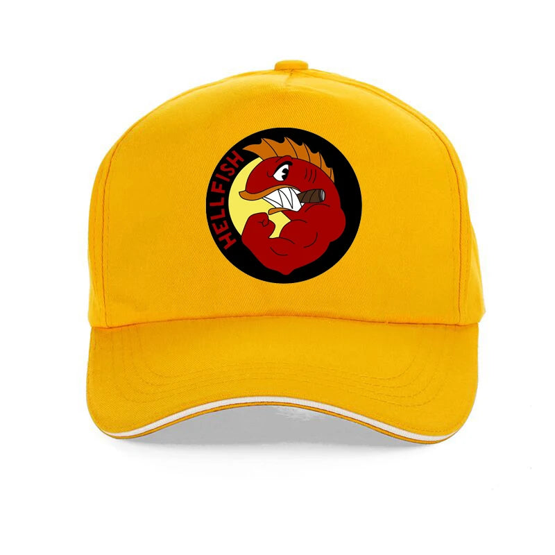 Flying Hellfish! Simpsons Baseball Cap
