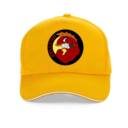 Flying Hellfish! Simpsons Baseball Cap