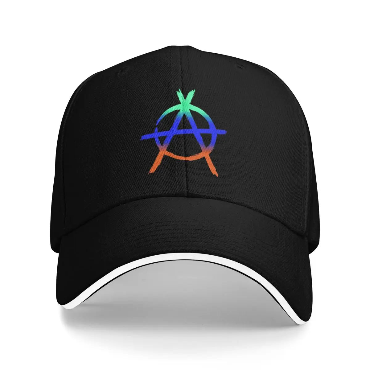 Unisex Baseball Hats Anarchy Logo Outdoor Streetwear Summer Sports Baseball Caps