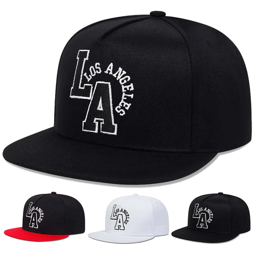 Unisex Los Angeles Letter Embroidery Hip Hop Hats
