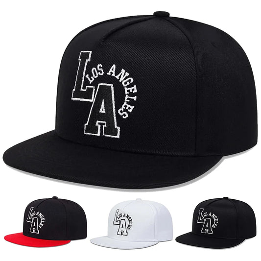Unisex Los Angeles Letter Embroidery Hip Hop Hats