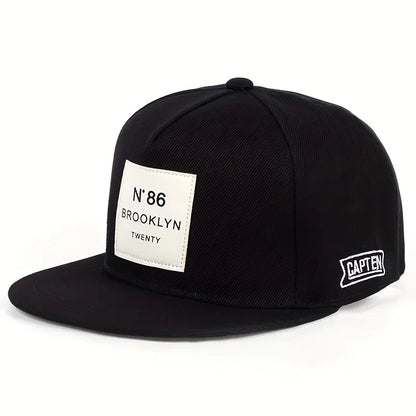 Unisex BROOKLYN Label Hip-hop Hats Adjustable Casual Snapback Caps