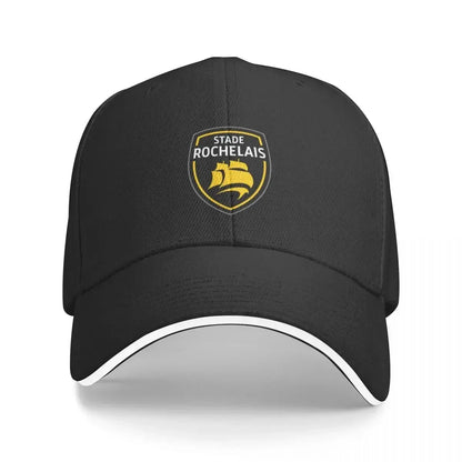 Stade Rochelais Rugby Logo Baseball Hat Black Caps For Men Women