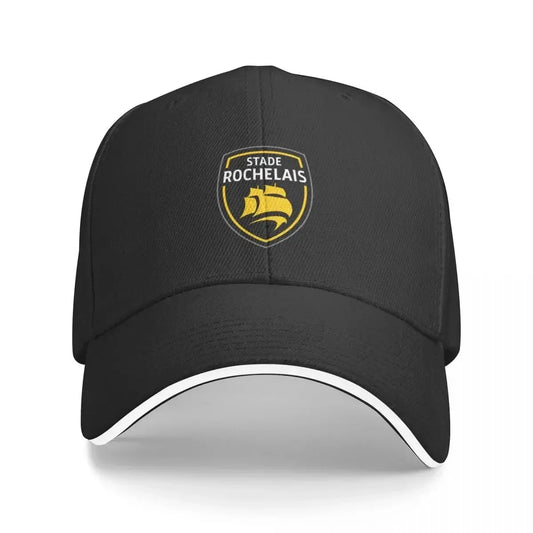 Stade Rochelais Rugby Logo Baseball Hat Black Caps For Men Women