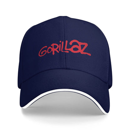 Paint Brush Red Logo Gorillazs Sun Baseball Cap
