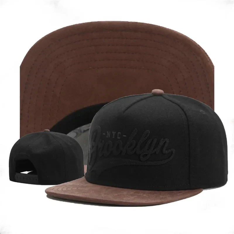 New Luxury Letters Fashion Flat Brim Snapback Hat