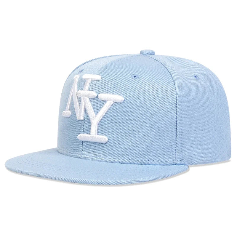 Unisex Letter Embroidery Hip-hop Hats Snapback Caps