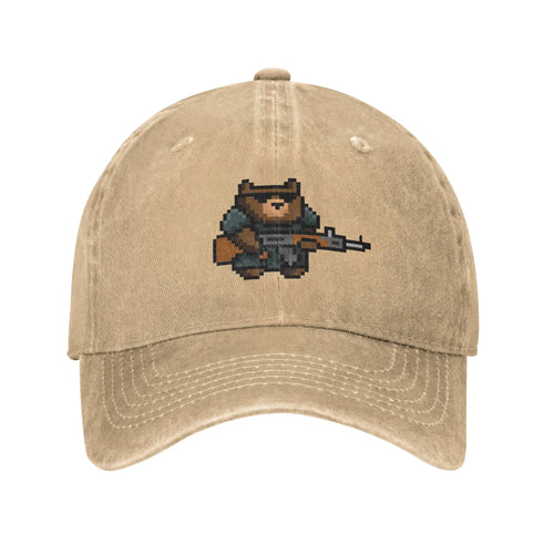 Funny Tactibear Spray Shoot Valorant Baseball Caps