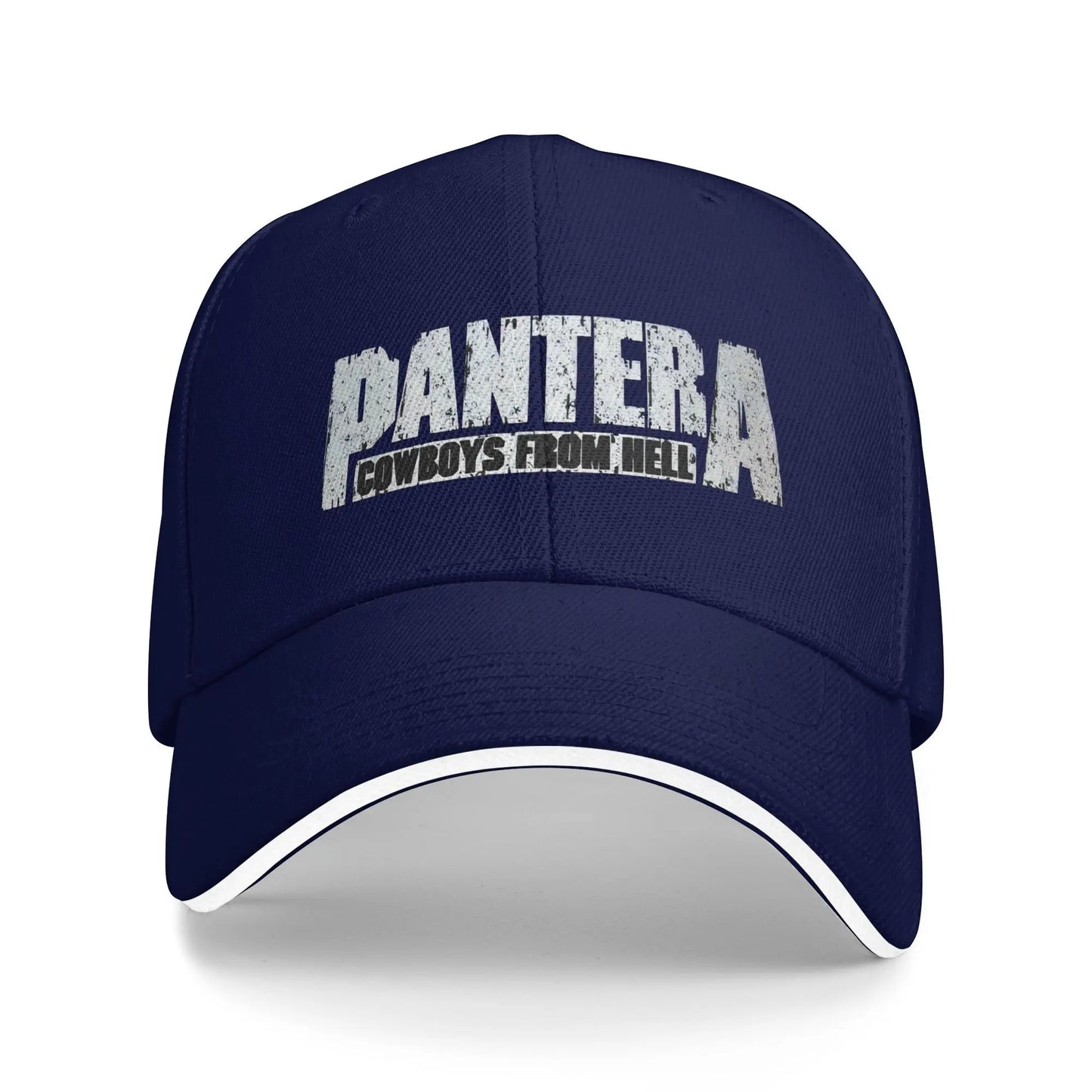 Summer Casual Baseball Cap Metal Band Rock Music Pantera Fishing Trucker Hat For Couple