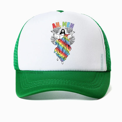 Jesus Christ 3D Print Baseball Cap