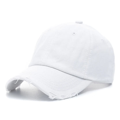 New Unisex Washed Cotton Cap High Quality Denim