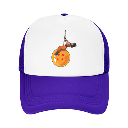 Wrecking Dragon Ball Saiyan Mesh Baseball Cap