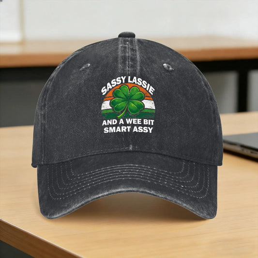 St Patricks Day Sassy Lassie Baseball Cap