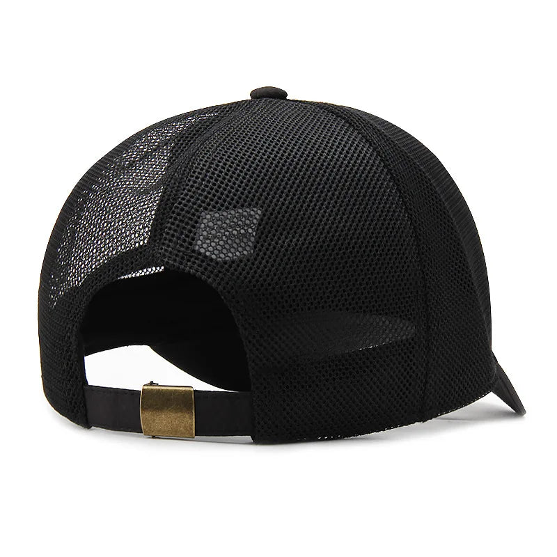 Baseball Cap Big Head Plus Size Summer Mesh Top Quality Oversize Sport Snapback Hat