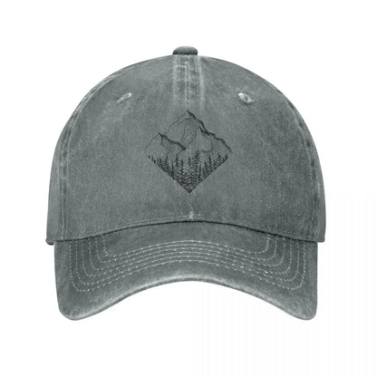 The Diamond Range Men Women Baseball Cap