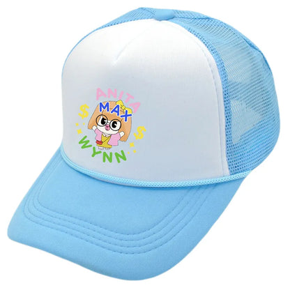 New Model WYNN Sponge Mesh Hat Drake Anita Max Vnn Printed Baseball Caps