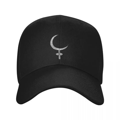 Dark Moon Lilith Symbol Baseball Cap