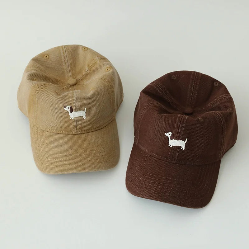 Dachshund Embroidery Baseball Hat For Men Women