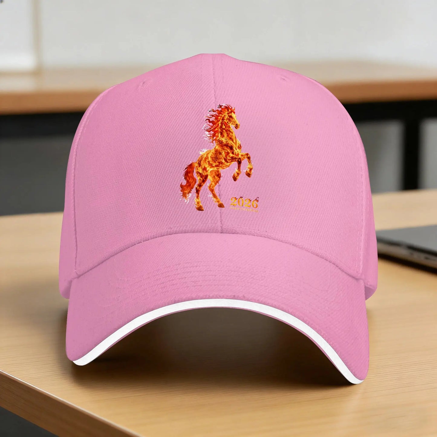 Year Of The Horse 1966 Fire Horse 1966 Sun Baseball Cap