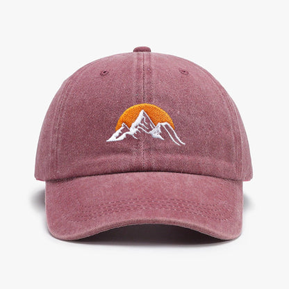 “Sunrise” Fashionable Embroidered Baseball Cap