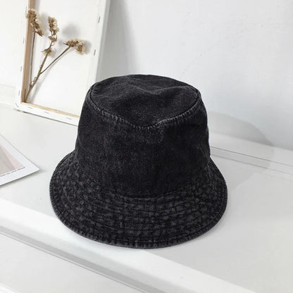 New Denim Fisherman Hat