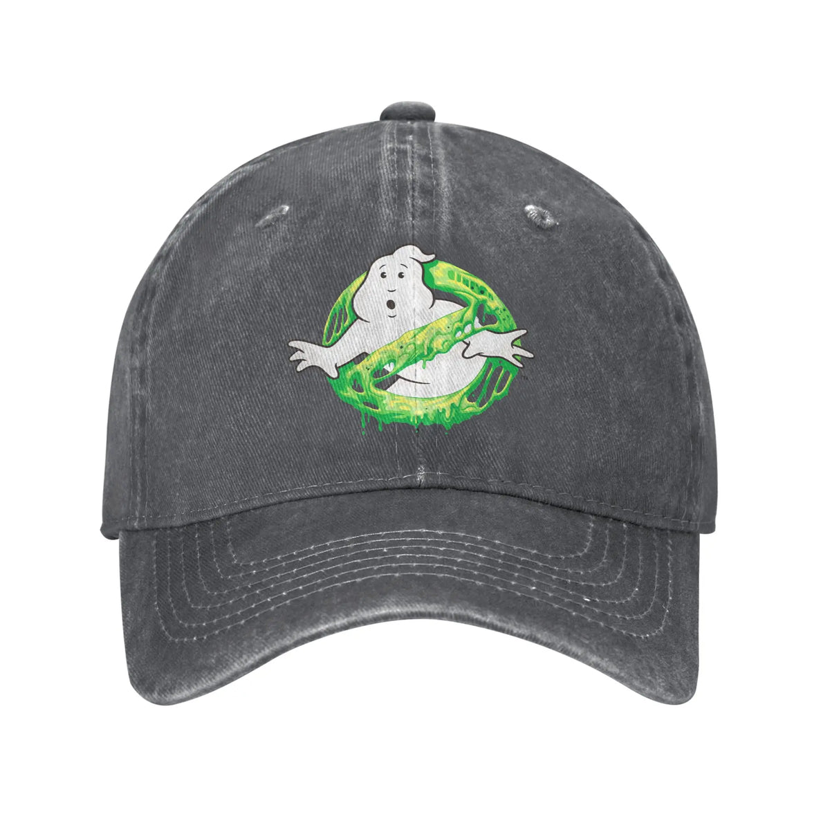 Ghostbusters Slimer Neon Casual Baseball Cap