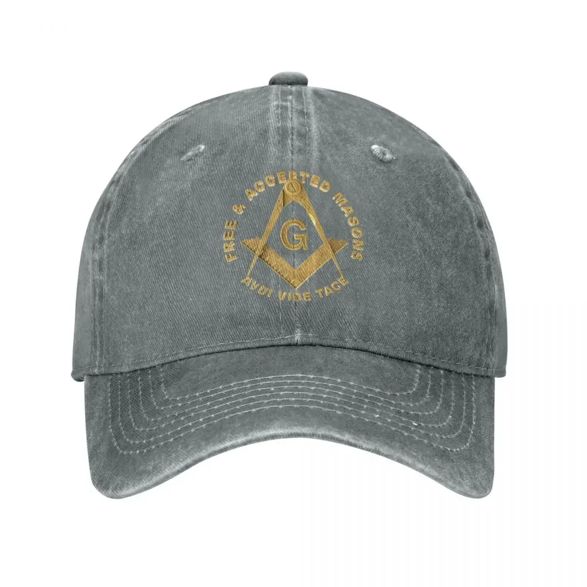 Washed Cotton Masons Masonic Freemason Baseball Caps Homme