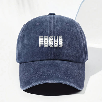 Classic Unisex Baseball Cap With "FOCUS"