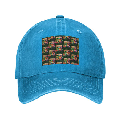 Grizzy And The Lemmings Denim Cap Casual Baseball Hats
