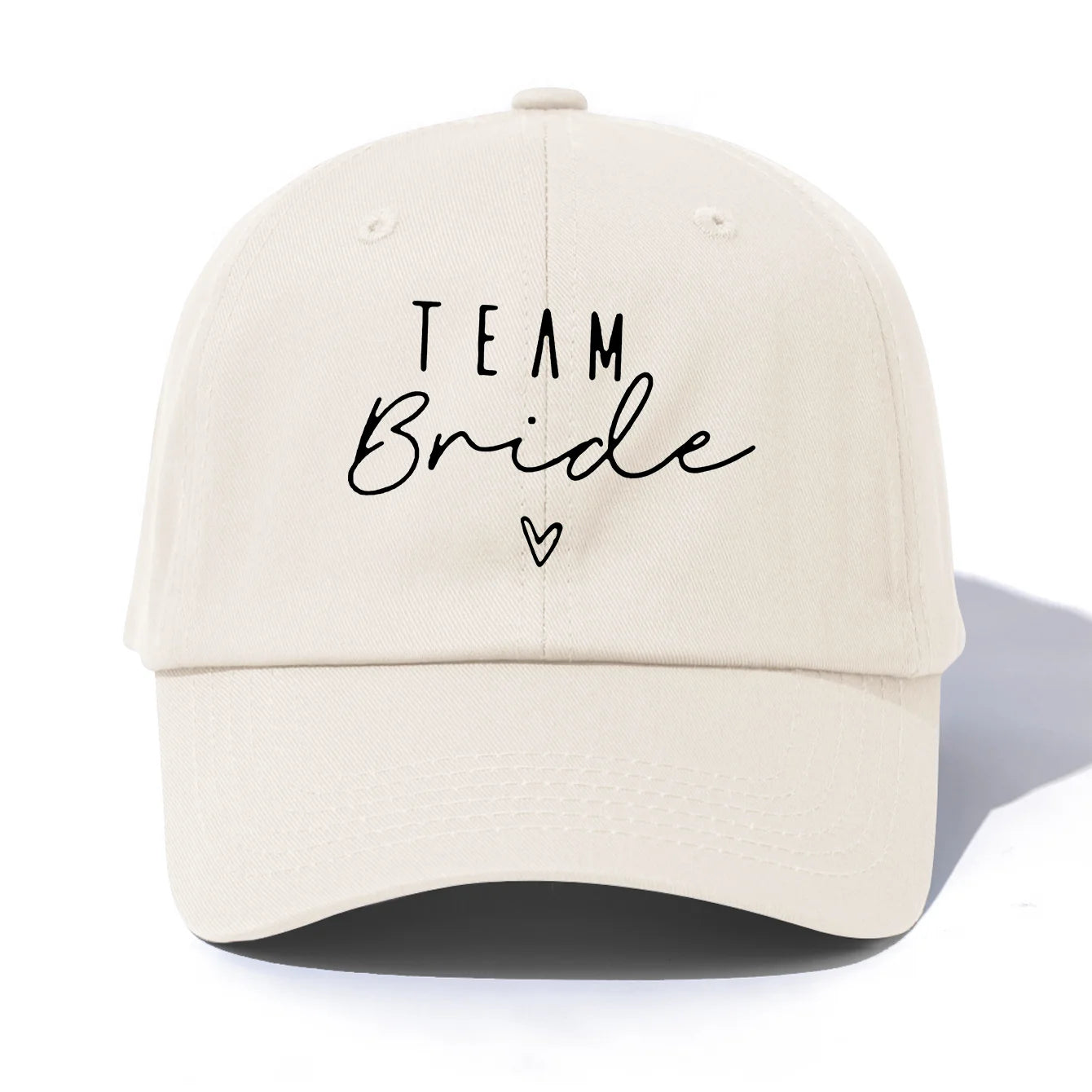 Team Bride Print Baseball Cap