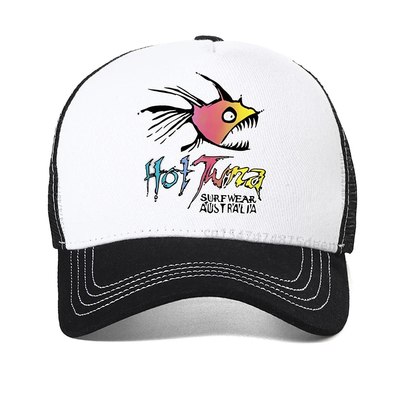 Men's Hot Tuna Surfing Graphic Baseball Cap
