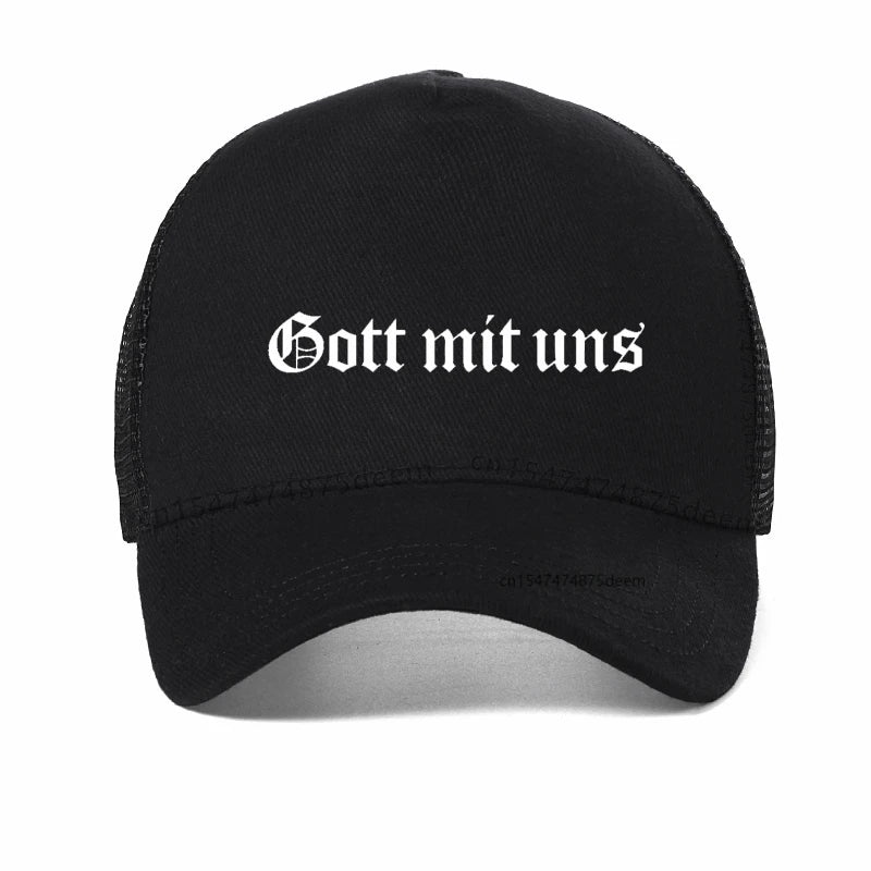 God With Us Eagle Pin WW2 Wehrmacht Military Badge Baseball Cap