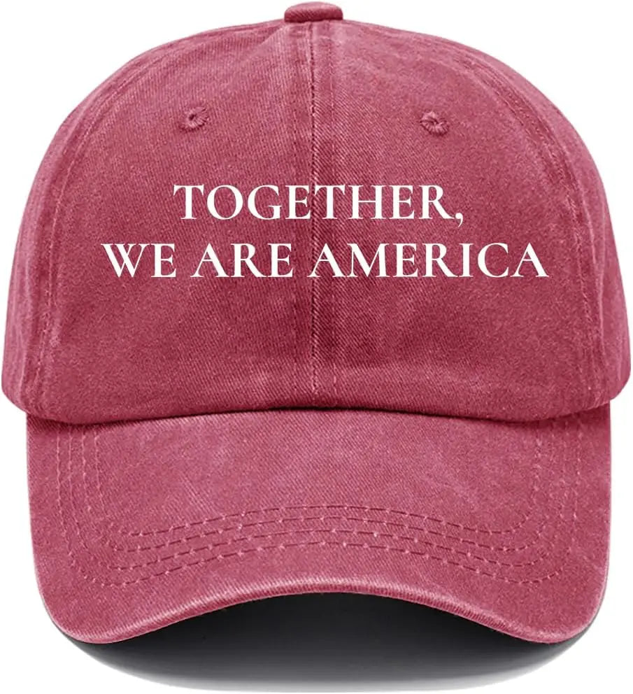 Together We are America Hats Together We are America Baseball Caps