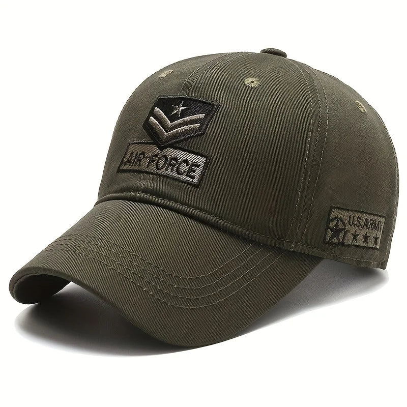 Unisex AIR FORCE Arrow Embroidery Baseball Caps Spring And Autumn