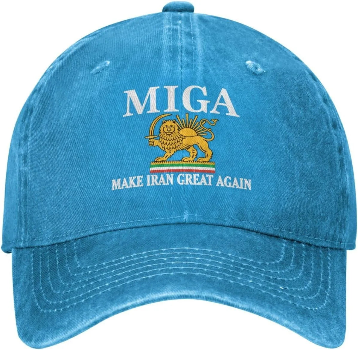 Miga Make Iran Great Again Usa Baseball Cap