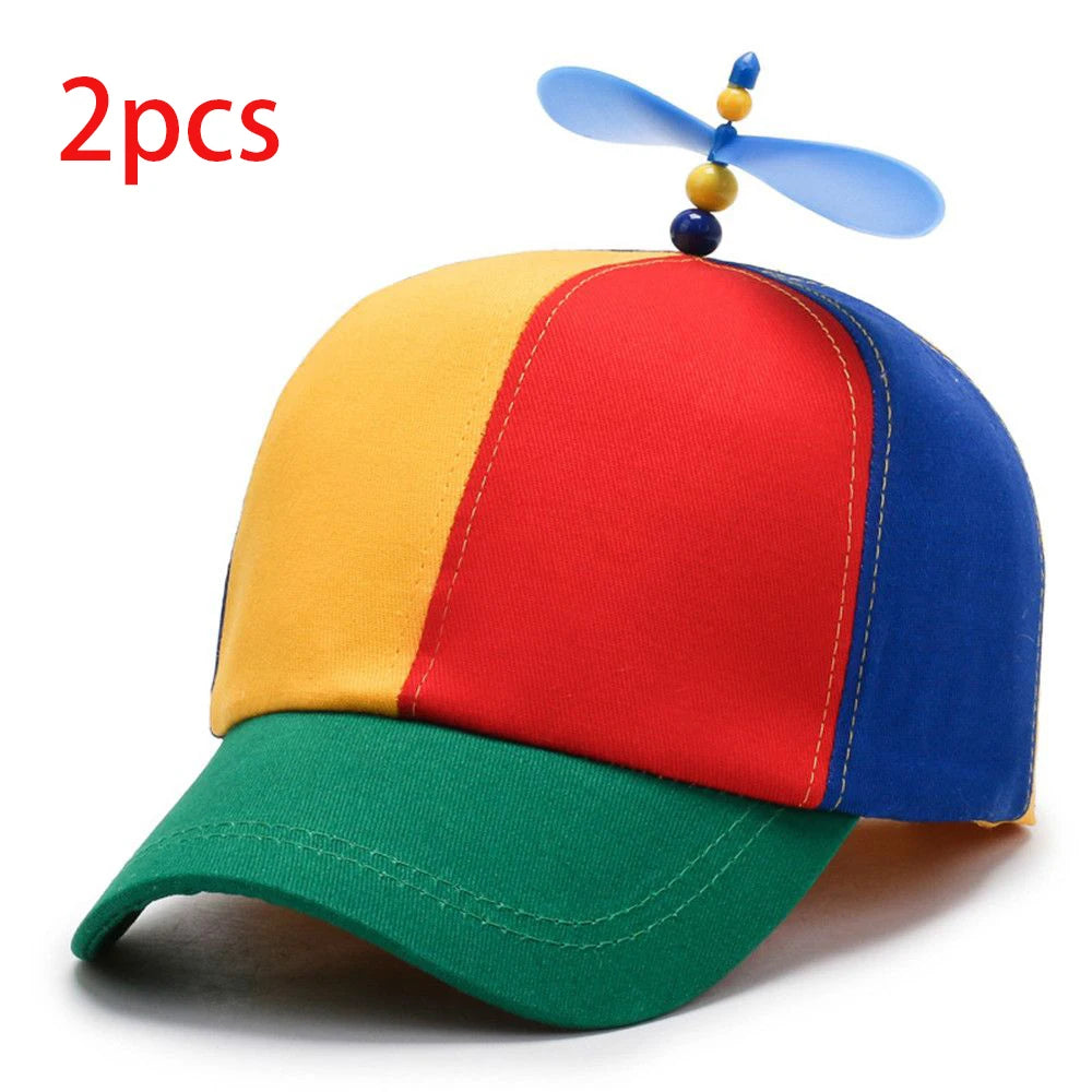 Helicopter Propeller Adventure Dad Hat Rainbow Bamboo Dragonfly Baseball Cap