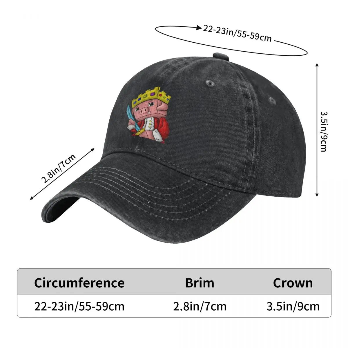 Technoblade Merch Technoblade Logo Baseball Cap