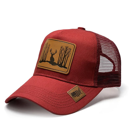 Fashion Leathers Luxury Baseball Caps Female Male Sport Visors