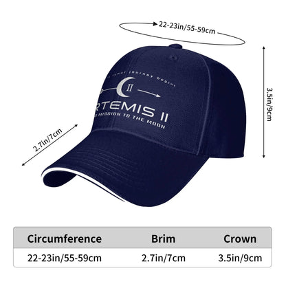 Artemis II Back to the Moon 2026 Baseball Cap