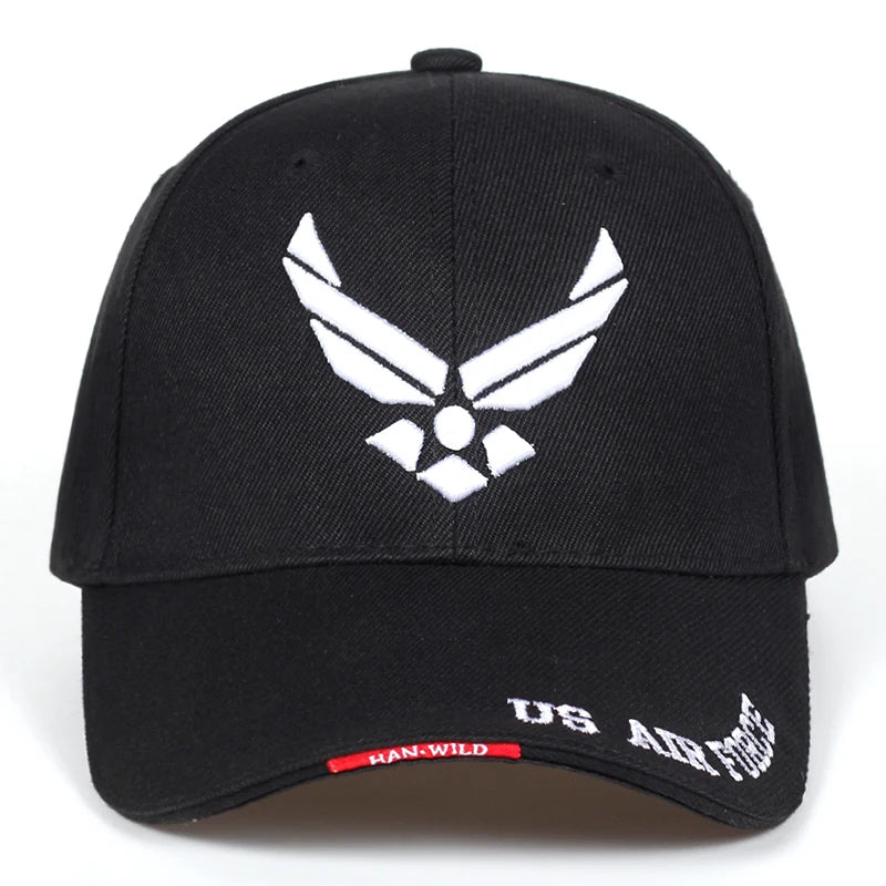 US Air Force V-Mark Embroidery Baseball Caps Spring And Autumn