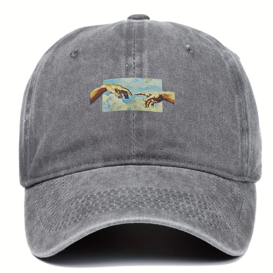 Vintage Printed Baseball Cap For Both Men And Women
