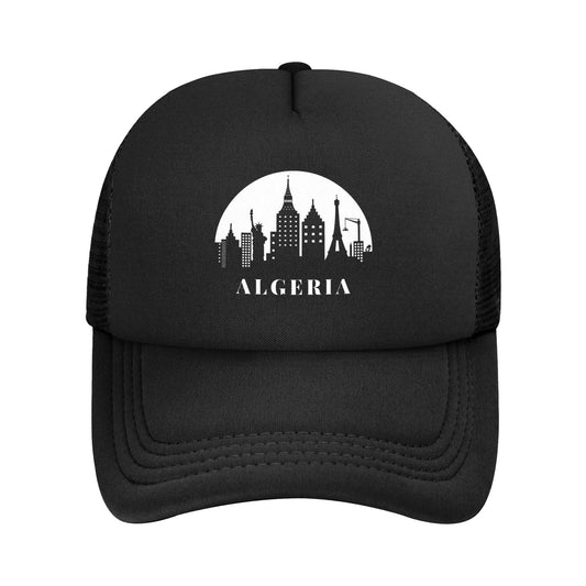 Urban Cityscape Landmark Algeria Algerian Mesh Baseball Cap
