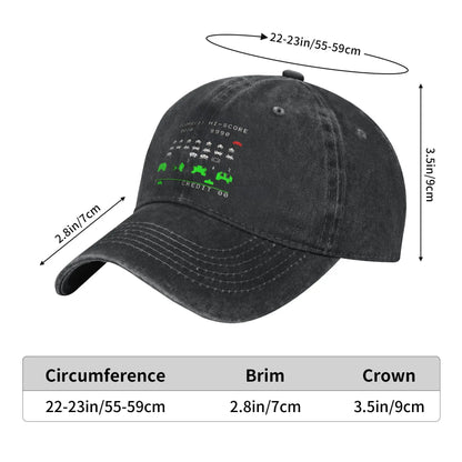 Space Invaders Unisex Baseball Cap