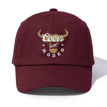 RODEO Print  Baseball Cap For Adults