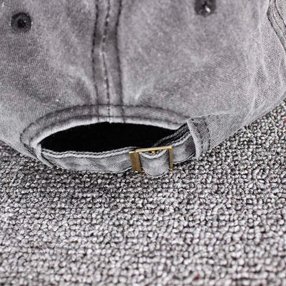 Fashion Summer Adult Men Washed Cotton Baseball Caps Outdoor Sport Caps