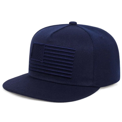 Unisex American Flag Embroidery Baseball Hats Snapback Caps