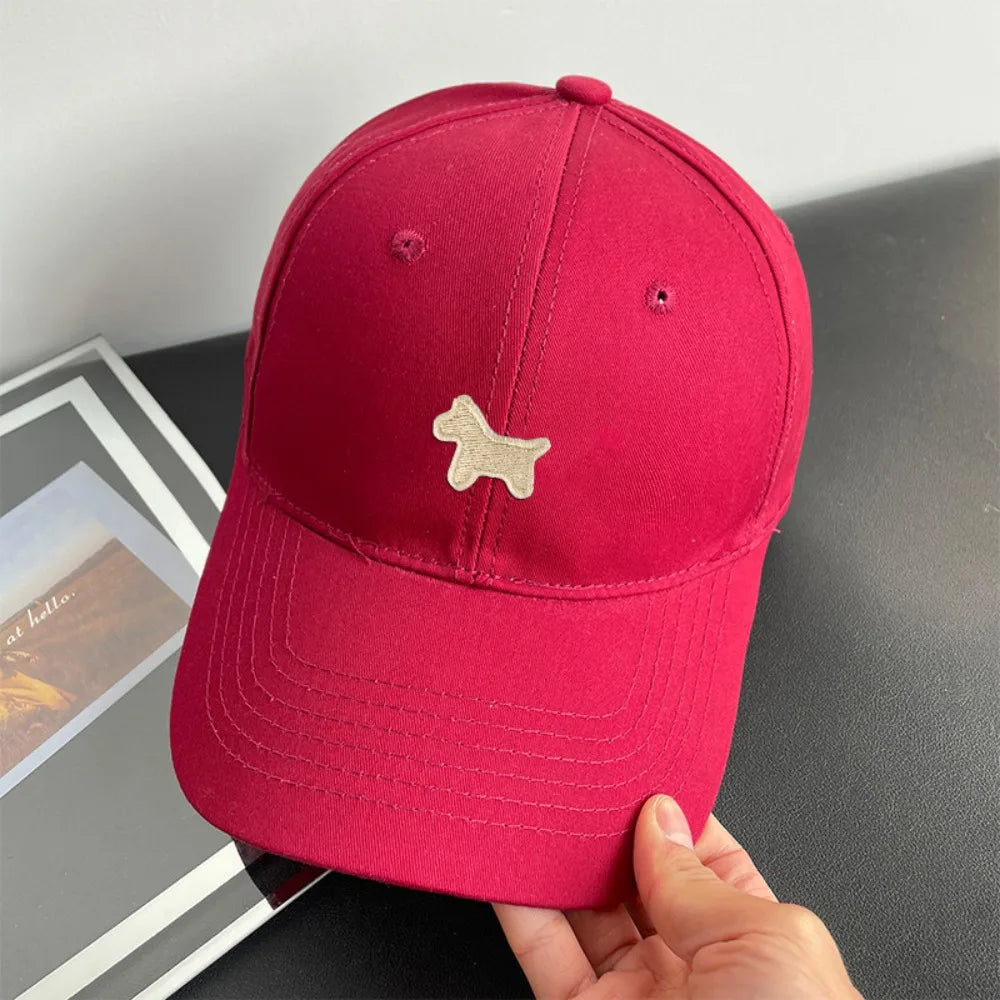 Casual Creative Pony Embroidered Baseball Cap Sunscreen Horse Cartoon