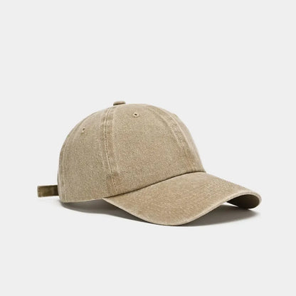 Sunscreen Water Washed MEN'S Baseball Cap With A Small Face