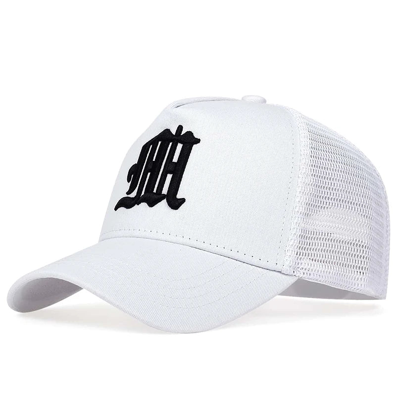 Unisex Gothic Letter Embroidery Baseball Caps